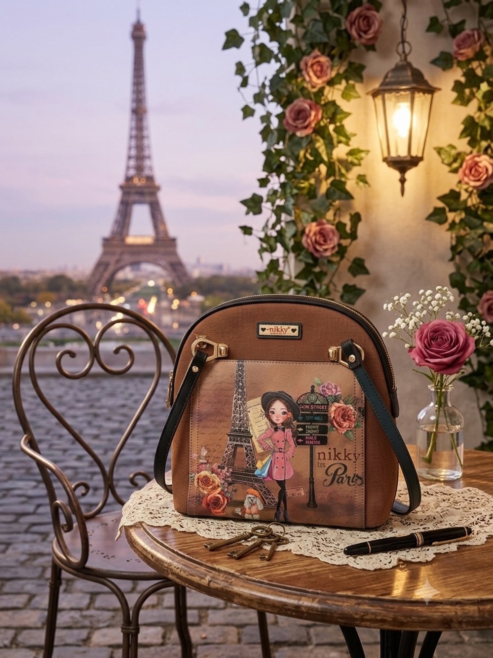 Nikky by Nicole Lee "Nikky in Paris" Backpack 💖 Chic & Rare!